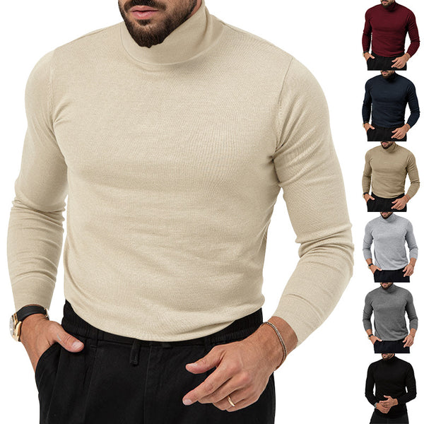 Autumn And Winter Sweater Thickened Young Men's Warm Undercoat
