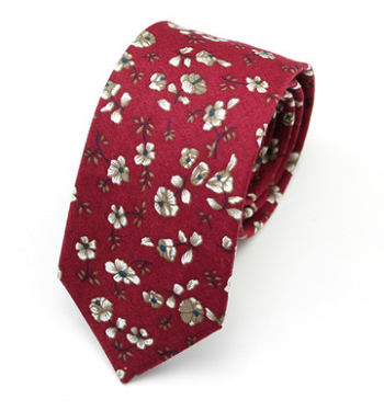 Men's Cotton Print Tie