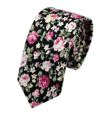 Men's Cotton Print Tie