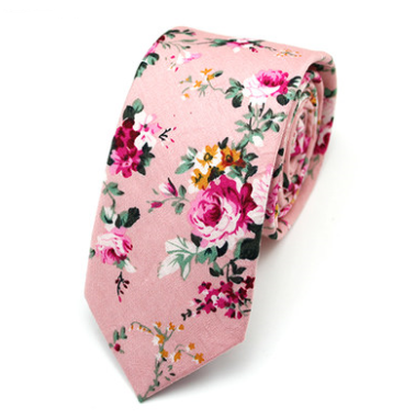 Men's Cotton Print Tie