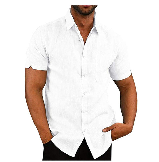 Men Short Sleeve Summer Shirts