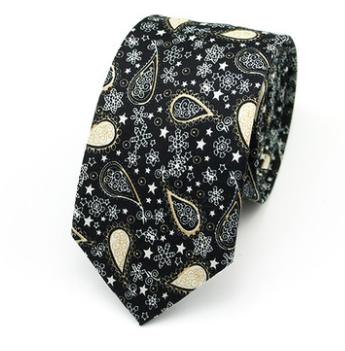 Men's Cotton Print Tie