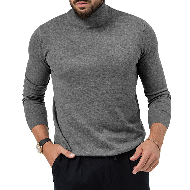 Autumn And Winter Sweater Thickened Young Men's Warm Undercoat