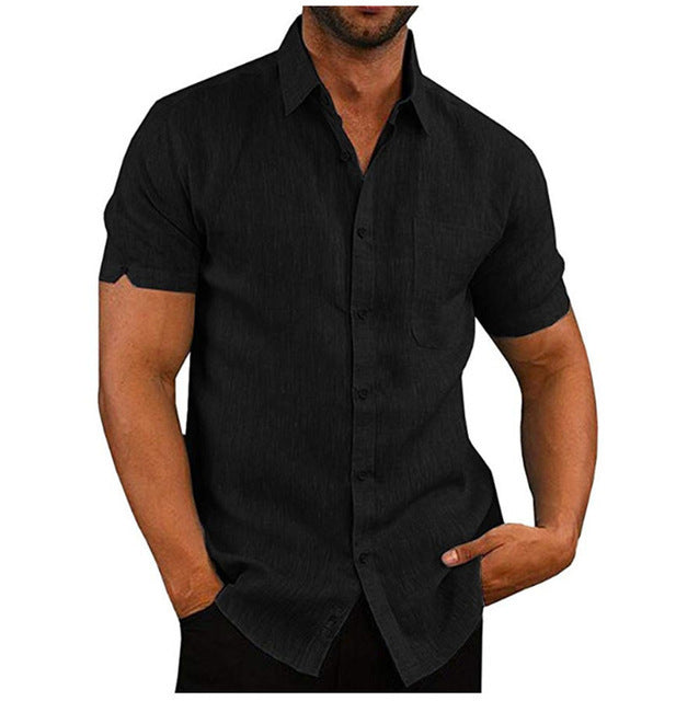 Men Short Sleeve Summer Shirts