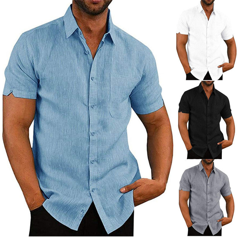 Men Short Sleeve Summer Shirts