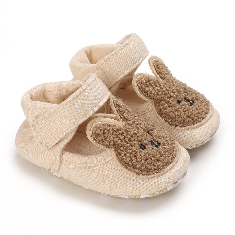 Spring And Autumn 0-1 Year Old Cartoon Casual Anti Drop Soft Soled Baby Walking Shoes