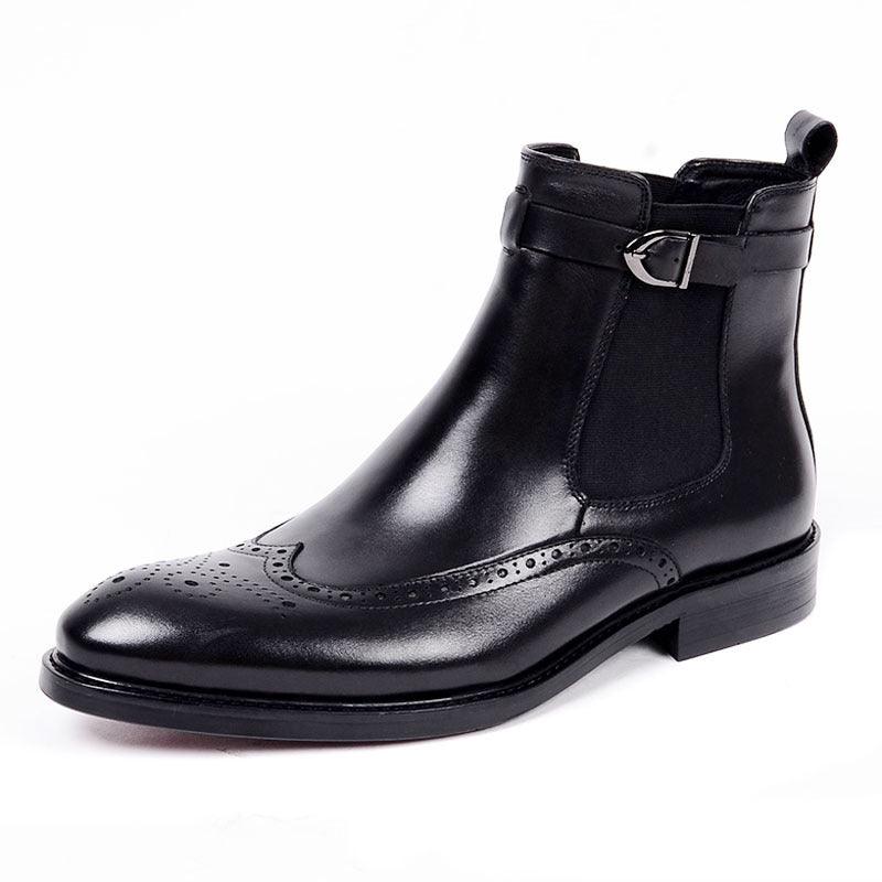 Martin Boots Cowboy Boots Business High-top Leather Shoes