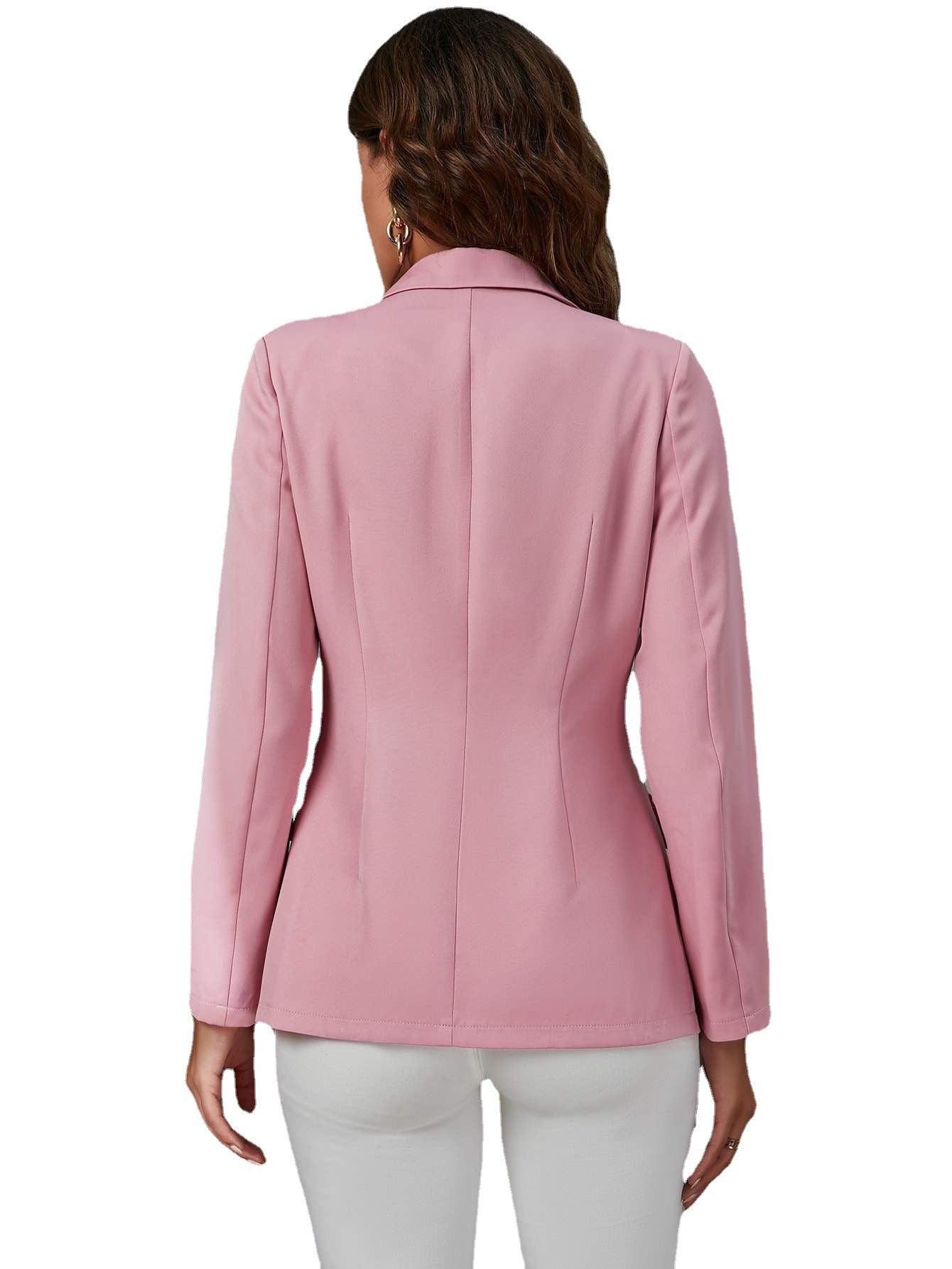 Creative Temperament Women's Suit Collar Slim Fit Blazer