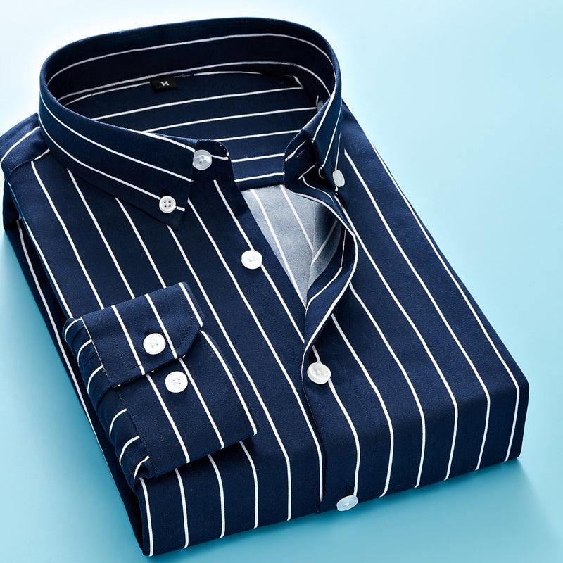 Business dress long sleeve men's shirt