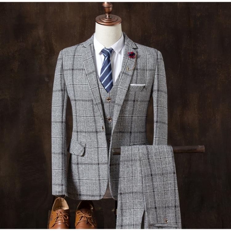 Three-piece autumn suit