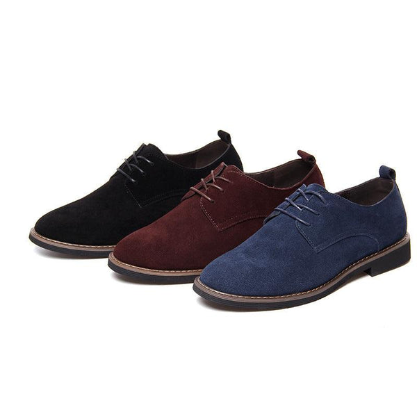 Low to help shallow mouth rubber low heel men's casual shoes