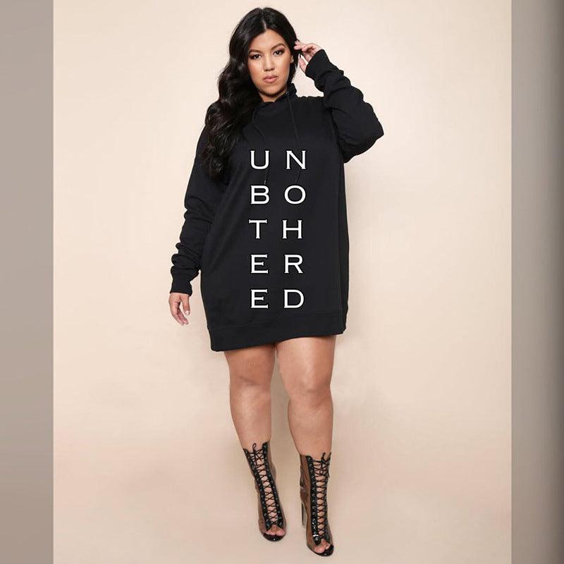 Fat Women Plus Size Hoodies For Female Big Blouse Hooded Top