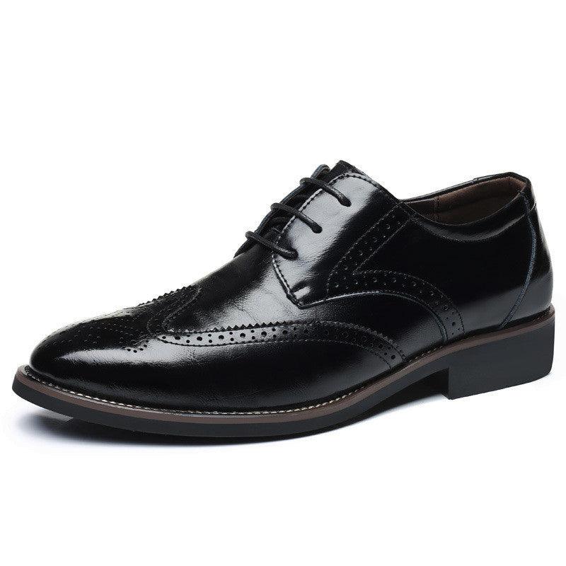 European And American Men's Fashion Business Casual Leather Shoes