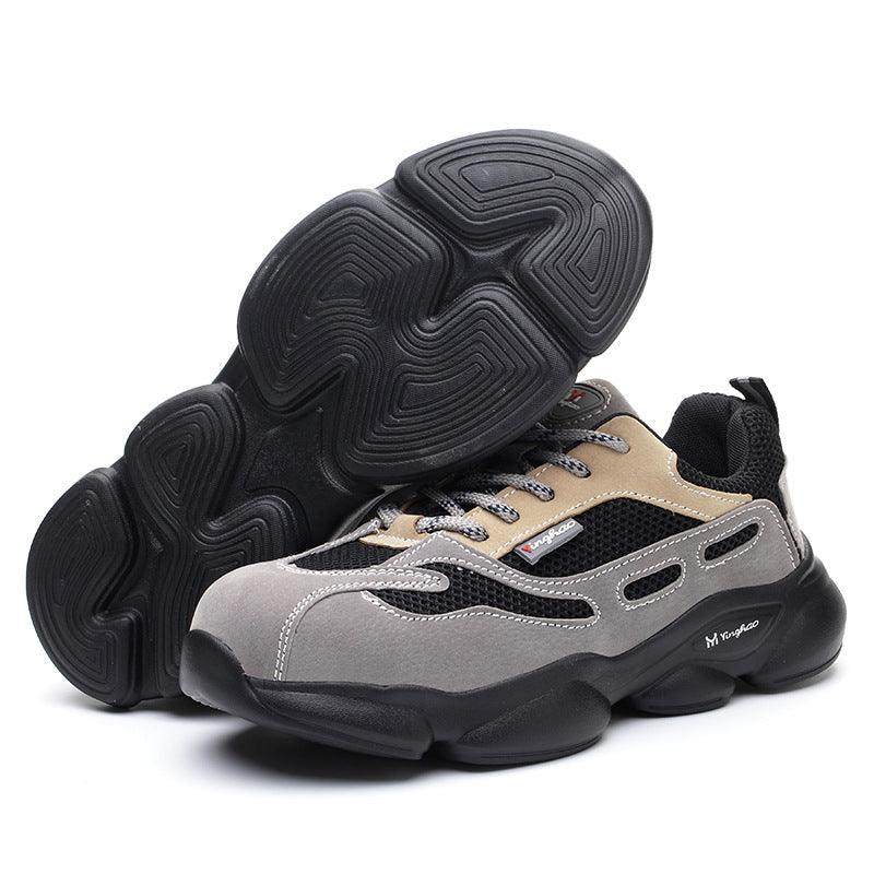 Breathable Men's Labor Insurance Shoes, Anti-smashing, Anti-piercing, Non-slip Safety shoes