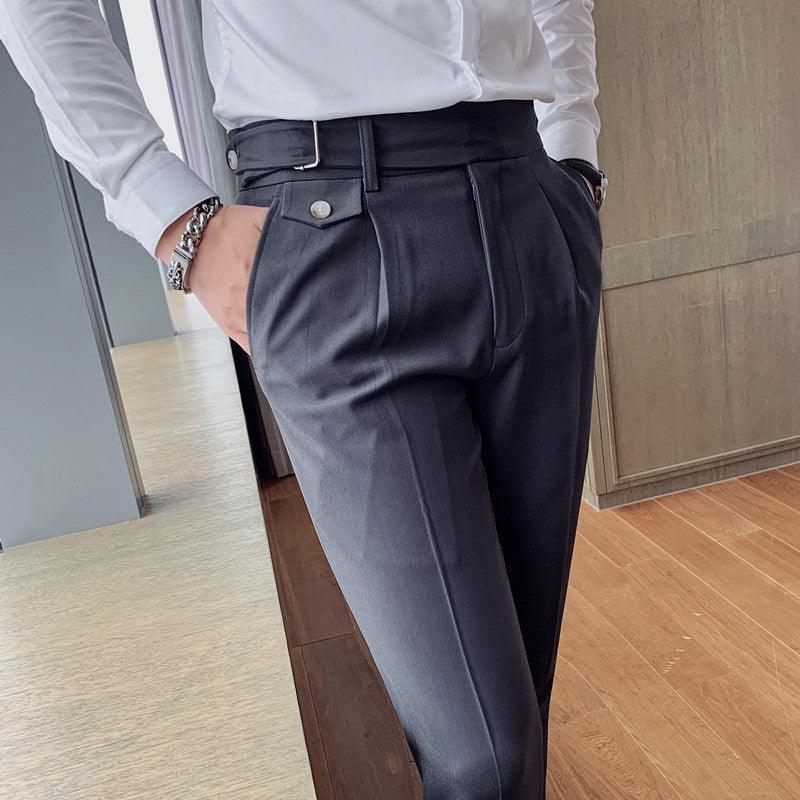 British Business Casual Slim Trousers