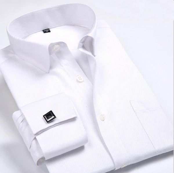 Men's cufflink shirt business