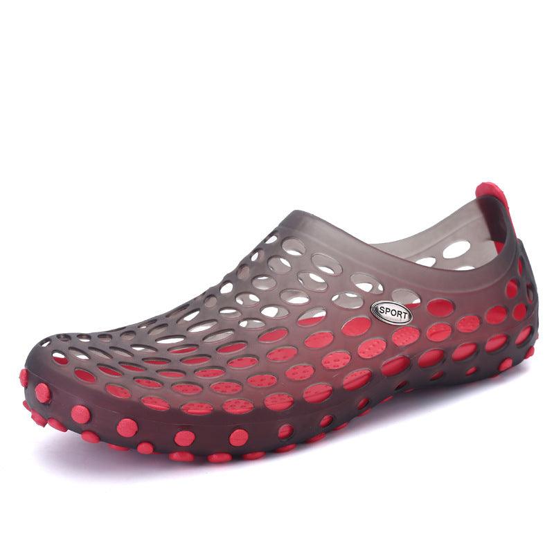 Jelly hole shoes beach leisure wading sandals