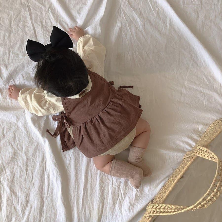 Baby Romper Dress Set