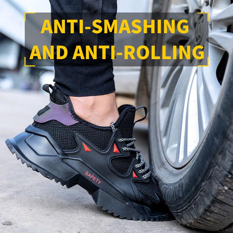 Protective, Smash-Proof and Puncture-Proof Gas Safety Shoes