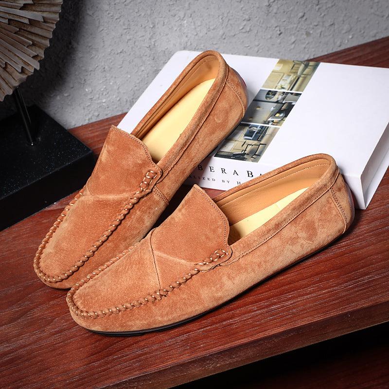 Large Size Slip On Loafers Simple