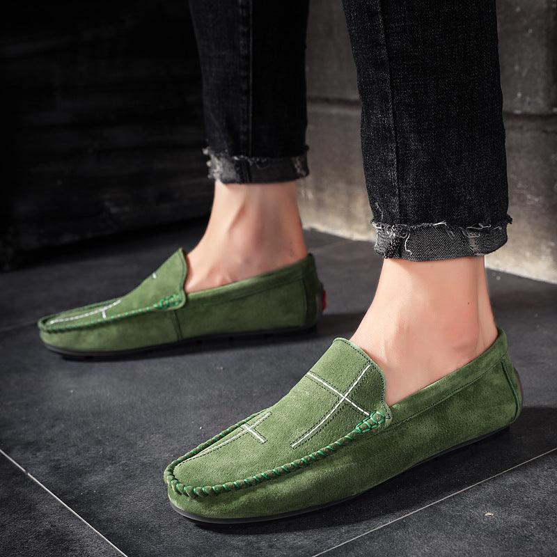 Large Size Slip On Loafers Simple