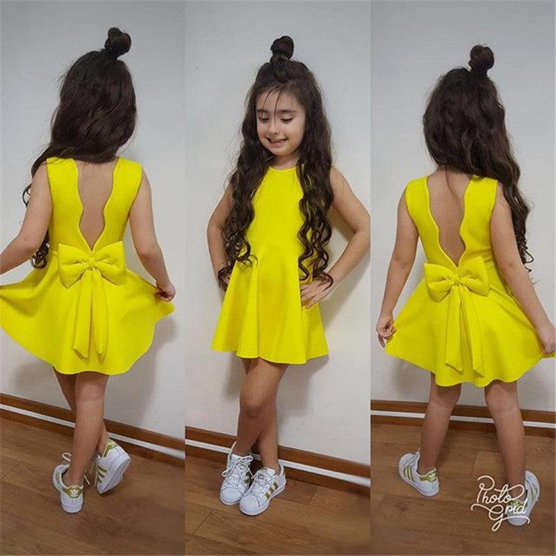 Kids Clothes Dress Baby Sleeveless Girl Clothing Years