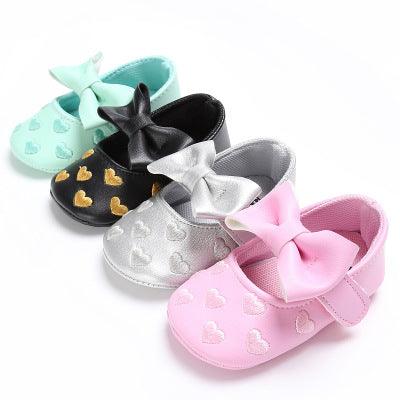 Soft sole multicolor princess shoes baby shoes