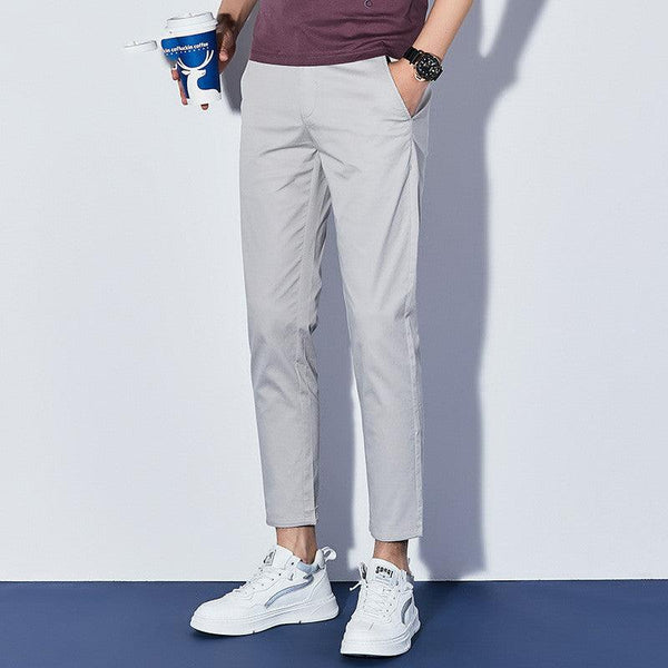 Men's Korean Version Of The Trend Of Men's Business Casual Pants 9 Minutes Pants Men