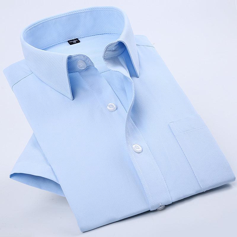 Solid color shirt half sleeve bottoming shirt
