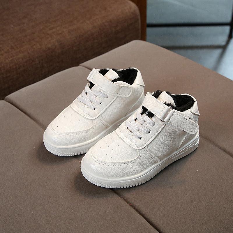 New Spring Shoes Children Shoes With White Cotton Shoes And Casual Shoes Baby Shoes