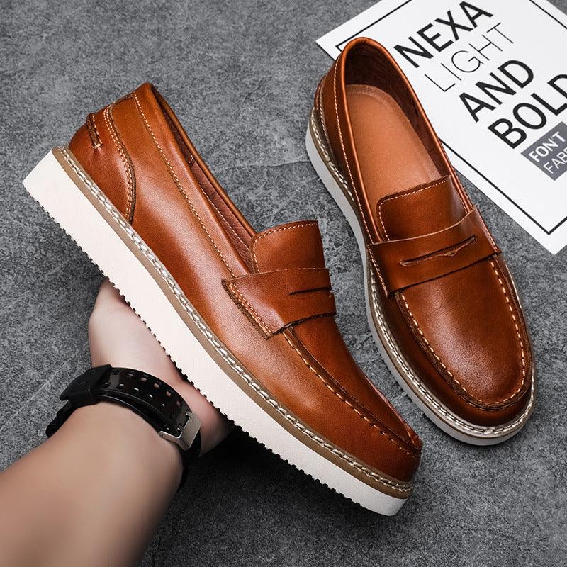 Men's Top Layer Cowhide Leather Shoes