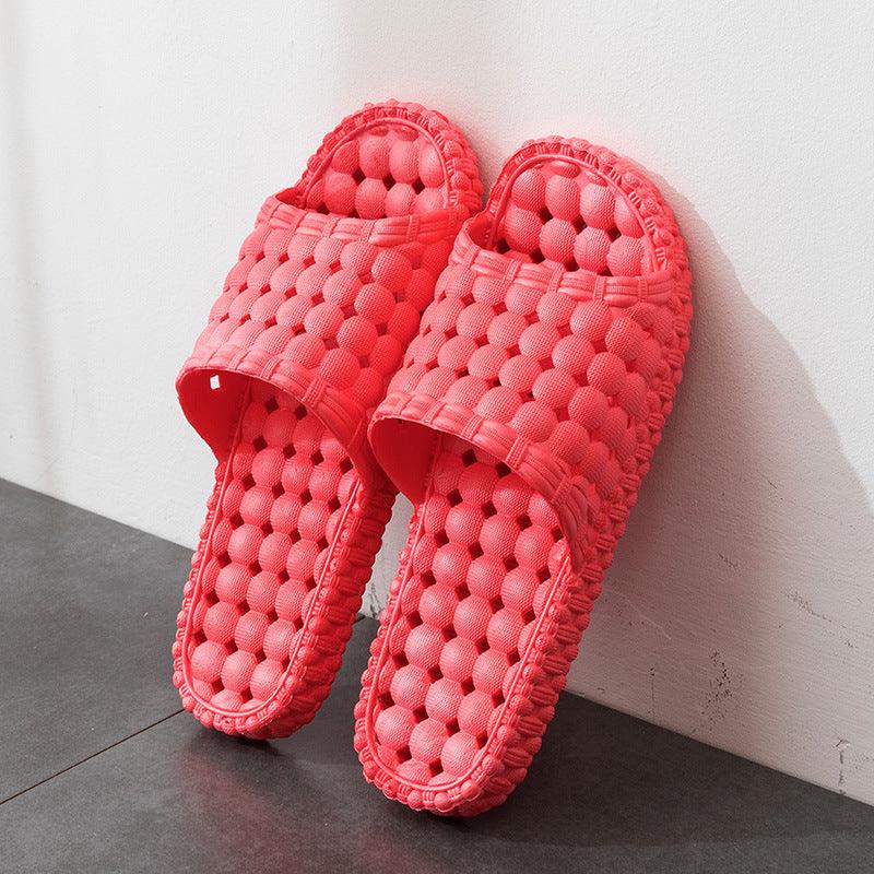 Unsex Home Shoes Hollow Out Bathroom Slippers Men Women