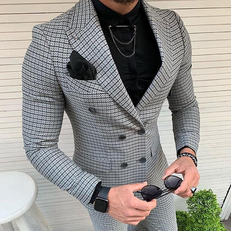 Mesh Business Casual Fashion Suit Jacket