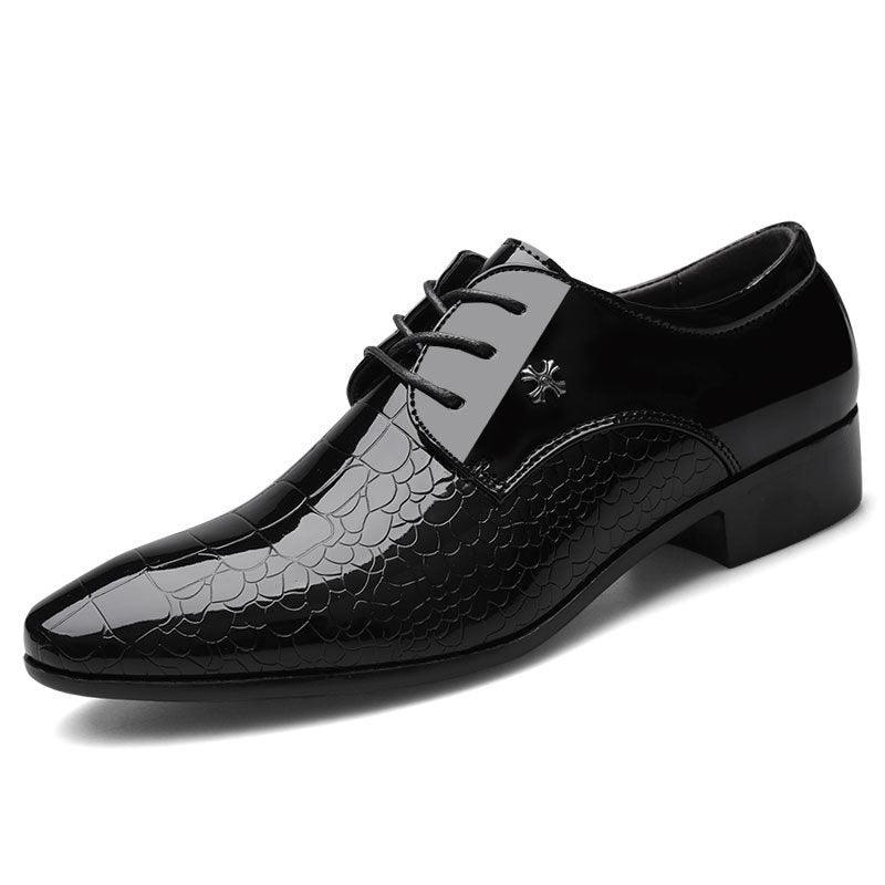 Winter New Style Leather Shoes Men's Business Formal Shoes