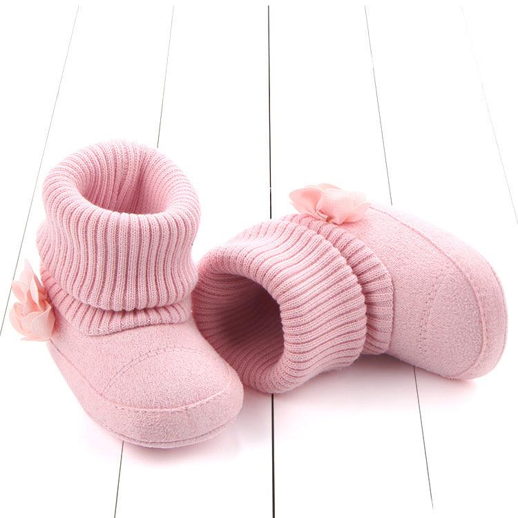 Three-color baby shoes fashion children's boots baby boots