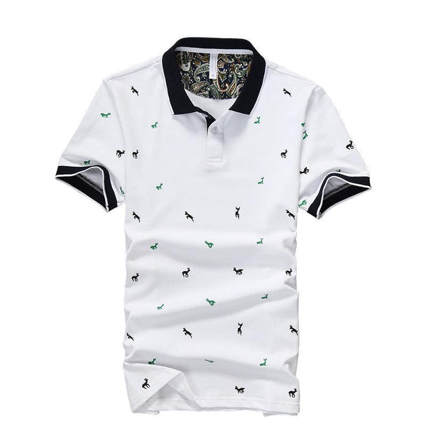 Mens Printed Polo Shirts