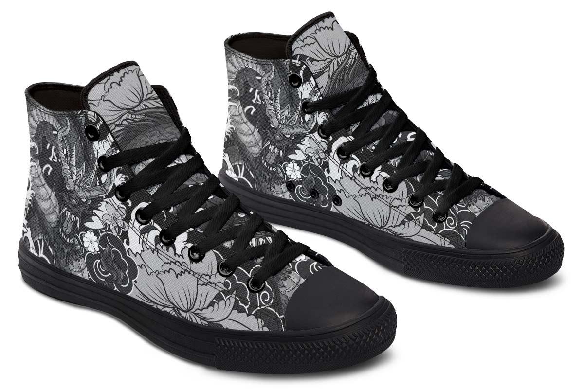 Customized Colorful Fashion High-top Canvas Shoes