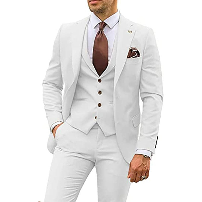 Men's Slim Suit Three Pieces