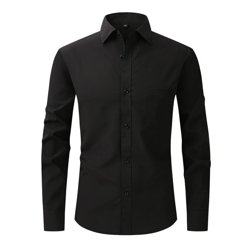 Men's Business Casual Long Sleeve Shirt