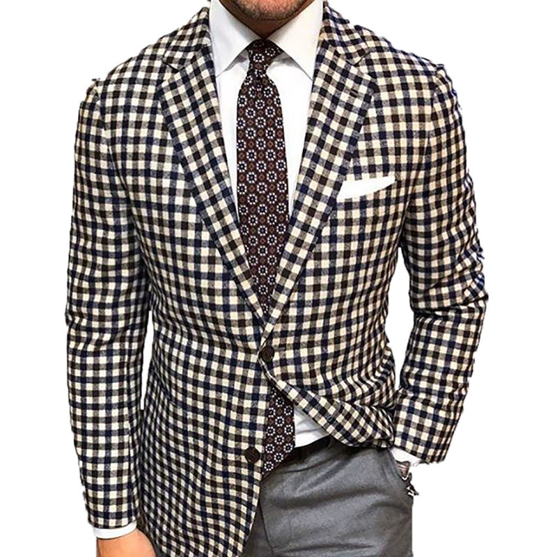 Men’s Plaid Jacket