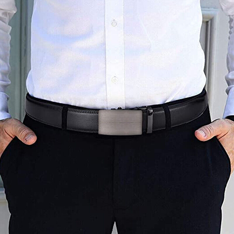 Men Adjustable Leather belt
