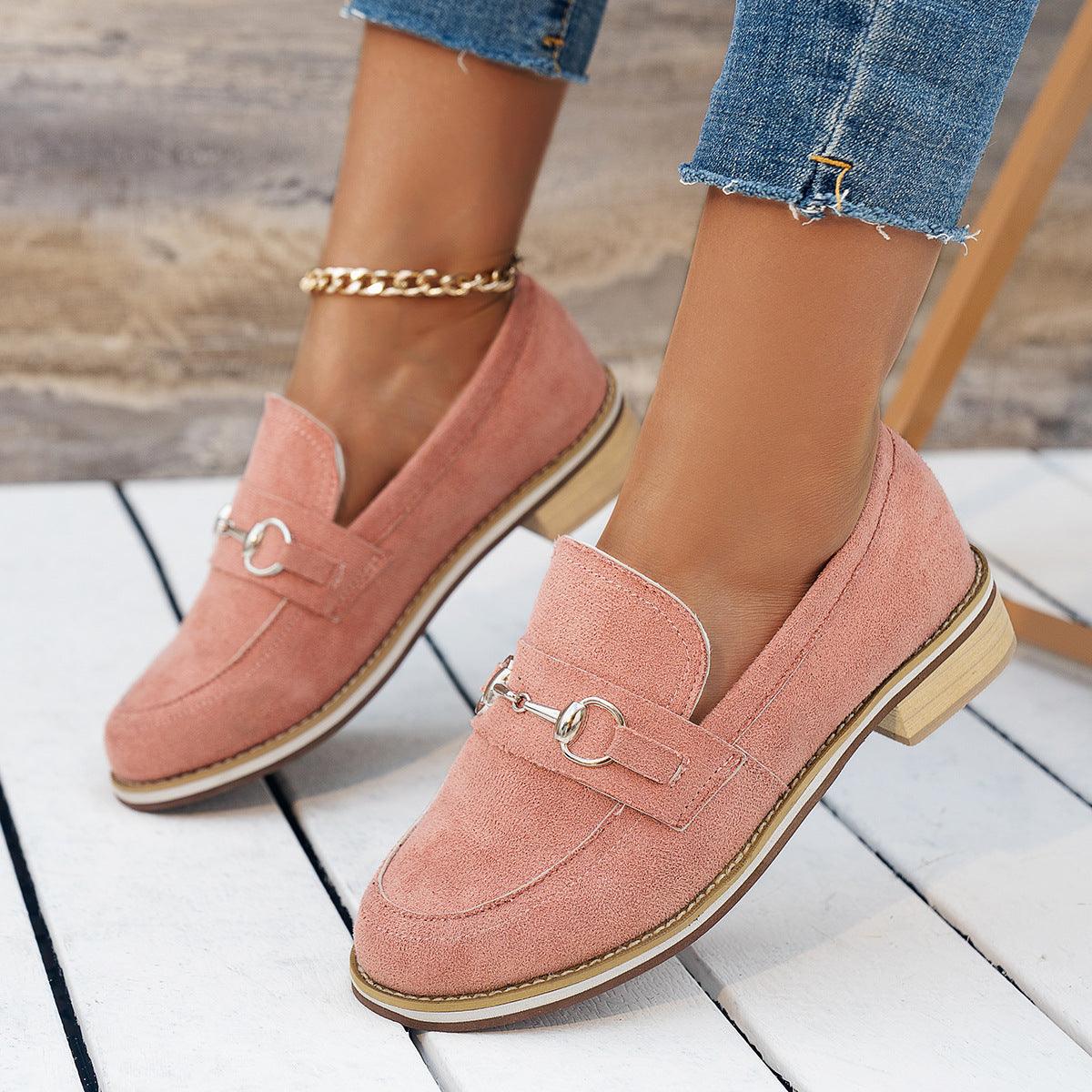 Women Flats Shoes Casual Low Heel Loafers Spring Summer Fashion Walking Shoes