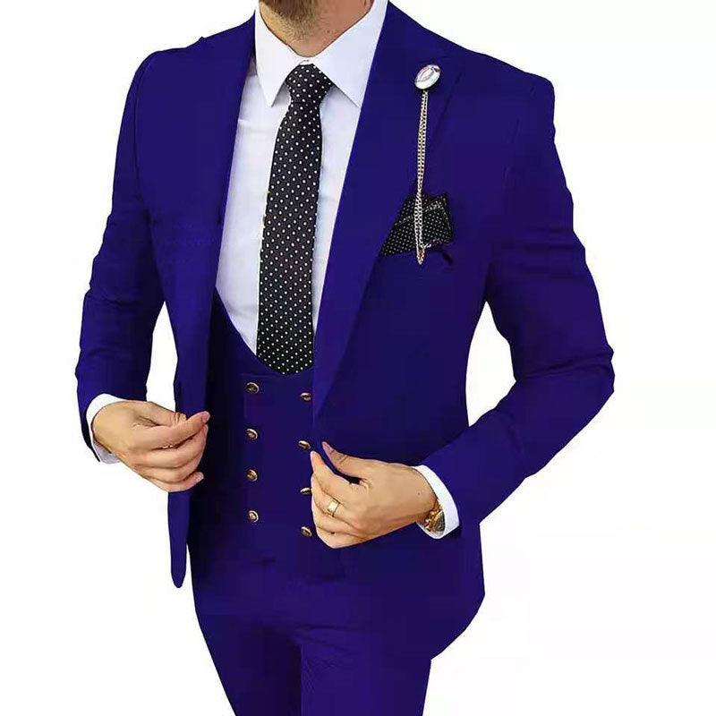 Fashion Men's Three Piece Suit Appear Thin