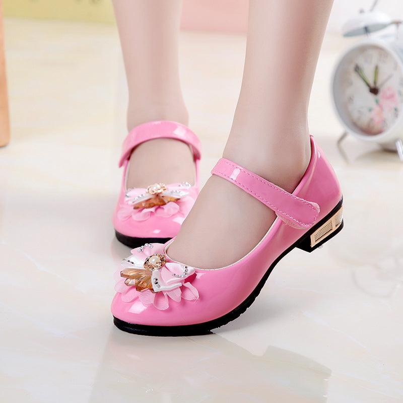 Creative Bowknot Cute Girls' Leather Shoes