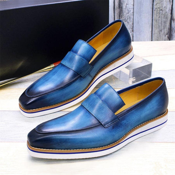 Men's Leather Handmade Casual Shoes