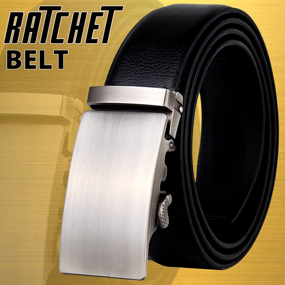 Men Adjustable Leather belt