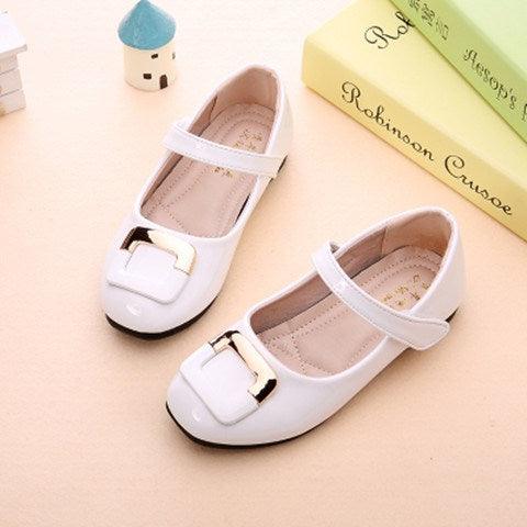Girls' Single Shoes With Soft Sole Scoop Shoes