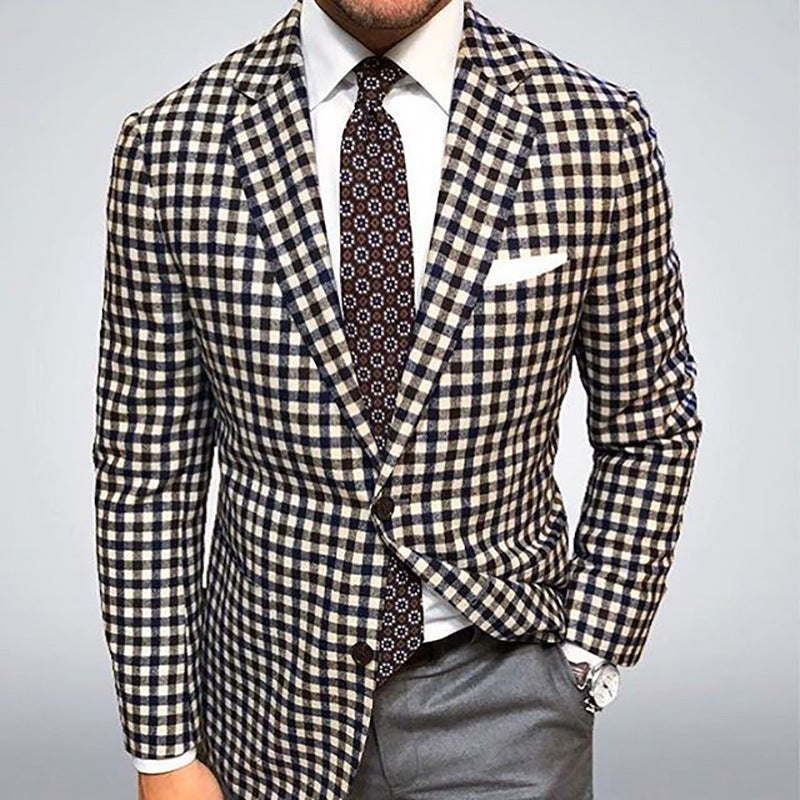 Men’s Plaid Jacket