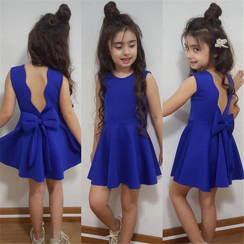 Kids Clothes Dress Baby Sleeveless Girl Clothing Years