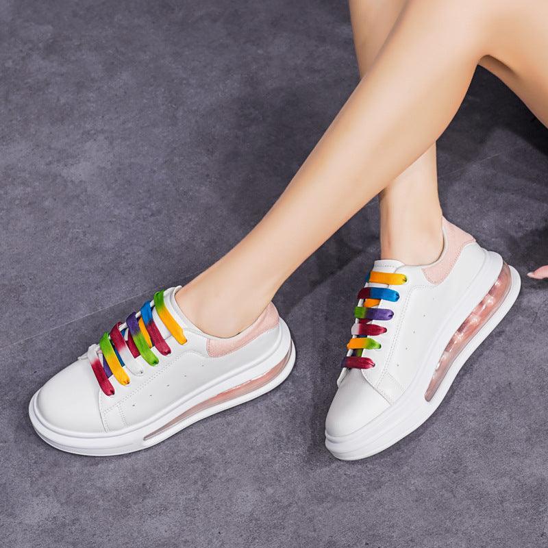 Women's Sports All-match Casual Old White Shoes